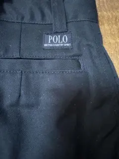 POLO 黒 ショートパンツ