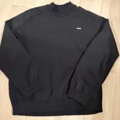 TFW49 モックネックニット セーター L ブラック　トレーナー