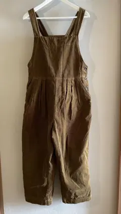 コーデュロイ サロペット