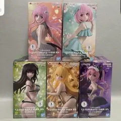 To LOVEる ダークネス GLITTER&GLAMOURS フィギュアセット