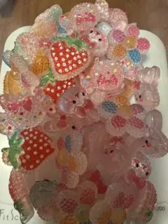 カラフルデコレーションパーツセット