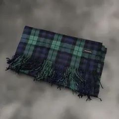 チェック　大判ストール　マフラー