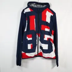トミーヒルフィガー　デニム　ナイロンジャケット グラフィック　US限定