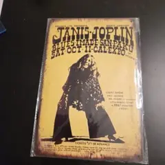 ジャニス・ジョプリンのダンスコンサートのポスター