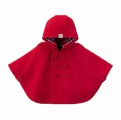 ミキハウス　フリースマントコート（ポンチョ）70〜90