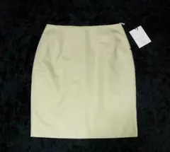 未使用品★ベージュ色系　W61㎝　日本製　タイトミニスカート　OL制服　事務服