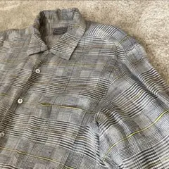 90sビンテージ Christian Dior レーヨンシャツ グレンチェックのサムネイル