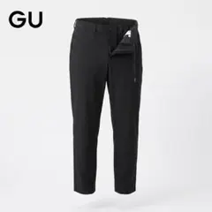 美品 GU ジーユー ジョガーパンツ イージーパンツ 薄手 ブラック メンズS