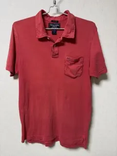 Abercrombie & Fitch レッド ポロシャツ M