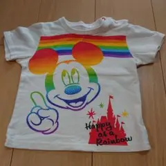 ディズニー ミッキーマウス Tシャツ 80
