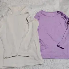 インナー2枚セットUNIQLOユニクロ&トップバリューheatfact100cm