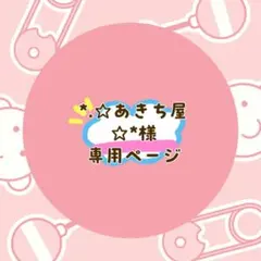 *.☆あきち屋°。☆*様 リクエスト 2点 まとめ商品