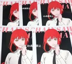 チェンソーマン ローソン コラボ オリジナルクリアファイル マキマ 10点セット