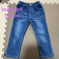 branshes デニムパンツ 七部丈120サイズ