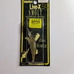 Megabass Live-X SMOLT GGモスバックゴールデンシャッド