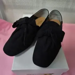 【新品】あしながおじさん　スエード　フラットシューズ