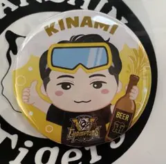 阪神タイガース 木浪聖也 百貨店限定 選手イラスト缶バッジ