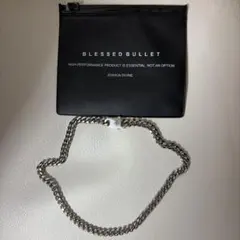 BLESSED BULLET シルバーチェーンネックレス