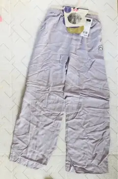 Mサイズ レーヨン100% Tuche ナイトパンツ ペールライラック