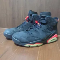 NIKE AIR JORDAN 6 RETRO ブラック インフラレッドのサムネイル