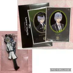 ツイステ　シルバー　ラバーチャーム　ブロマイド