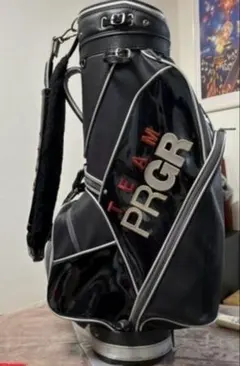 未使用品！プロギア golf キャディバッグ PRGR ブラック 未使用品！プロギア golf キャディバッグ PRGR ブラック PRGR