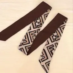 FENDI フェンディ バレッタ FFロゴ ズッカ柄 リボン - メルカリ