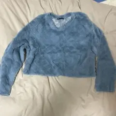 ZARA キルティングボアトップス Mサイズ