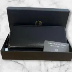 メンズレザー長財布⭐️ブラック 本革