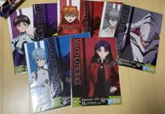 一番くじ エヴァンゲリオン G.H賞 クリアポスター 13枚セットおまけ付き