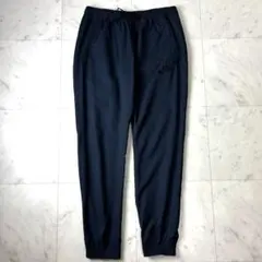 NIKE メンズ 綿 ナイロン パンツ XXL ジョガーパンツ 黒 大きいサイズ