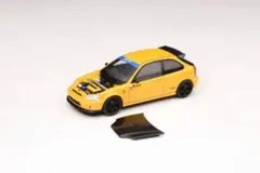 1/64 改 ホンダCivic EK9 Kanjo 風 RaysTE37 関村 1/64 改 ホンダCivic EK9 Kanjo 風 RaysTE37 関村 | Mercari