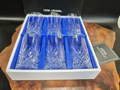 A232​HOYA CRYSTAL ホーヤクリスタル タンブラー 6客セット