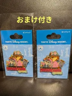 おまけ付き　ピンバッジ　ズートピア2 ニック　ジュディ　東京ディズニーリゾート