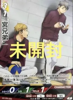 ハイキュー　バボカ　宮兄弟　Vジャンプ 4月特大号　付録　プロモ　宮侑　宮治