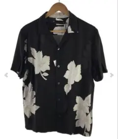 ALLSAINTS 半袖シャツ ブラック 花柄 XSのサムネイル