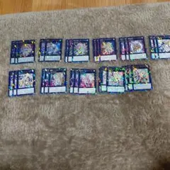 遊戯王ターミナルワールド３　セイクリッドデッキパーツ　デルタロス２枚その他各３枚