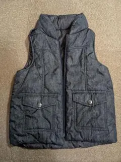 COMME CA FILLE ☆コムサフィユ　リバーシブル中綿ダウンベスト