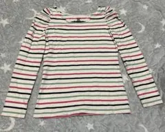 Dip Drops ストライプ 長袖Tシャツ ディップドロップス オンワード