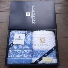 新品未使用　GIVENCHY タオルセット　綿100%　ゲストタオル　２枚セット