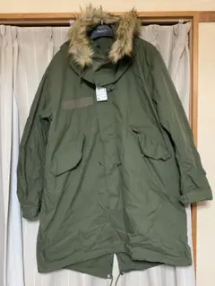 BACK NUMBER フード付きモッズコート