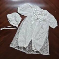 ベビードレス　帽子　退院着セット　セレモニー