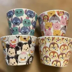 ディズニーストア ツムツム ミニボウル 4個セット