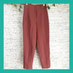 ZARA◆ハイウエスト　テーパードパンツ（XS)　スラックス　美シルエット