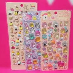 オバケーヌ☆シール③点set☆うるちゅる☆ボンボン