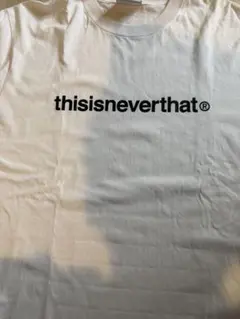 thisisneverthat ロゴ Tシャツ ホワイト Mのサムネイル
