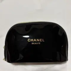 CHANEL BEAUTÉ ポーチ ブラック ラメ ノベルティ - メルカリ