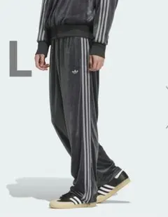 adidas originals ファイアーバードベロア グレー Ｌ