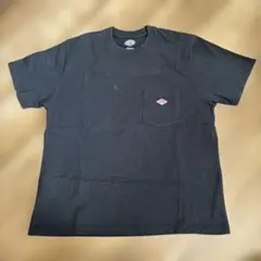 DANTON ポケットTシャツ ブラックのサムネイル