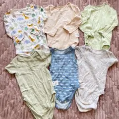 【サイズ80,90】ユニクロ H&M ロンパース 肌着 男の子 まとめ売り